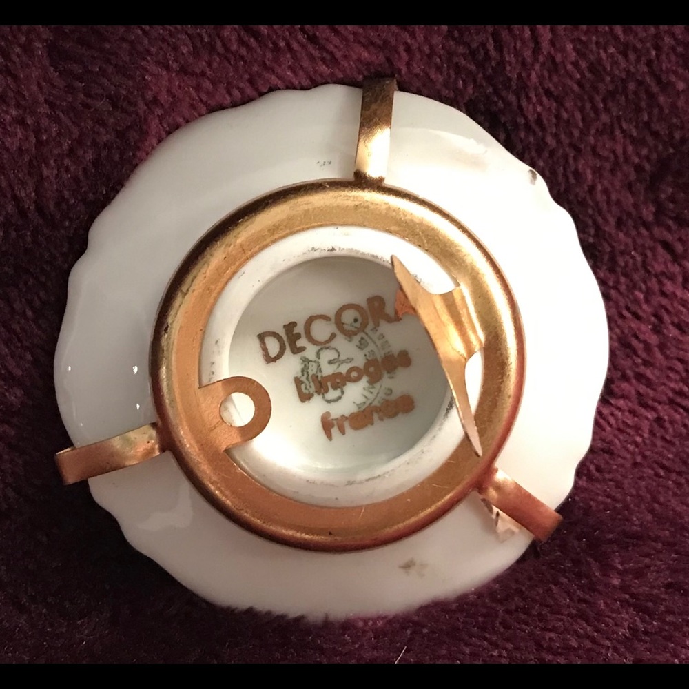 Miniature plates with stands. Limoges Decora - Picture 3 of 12
